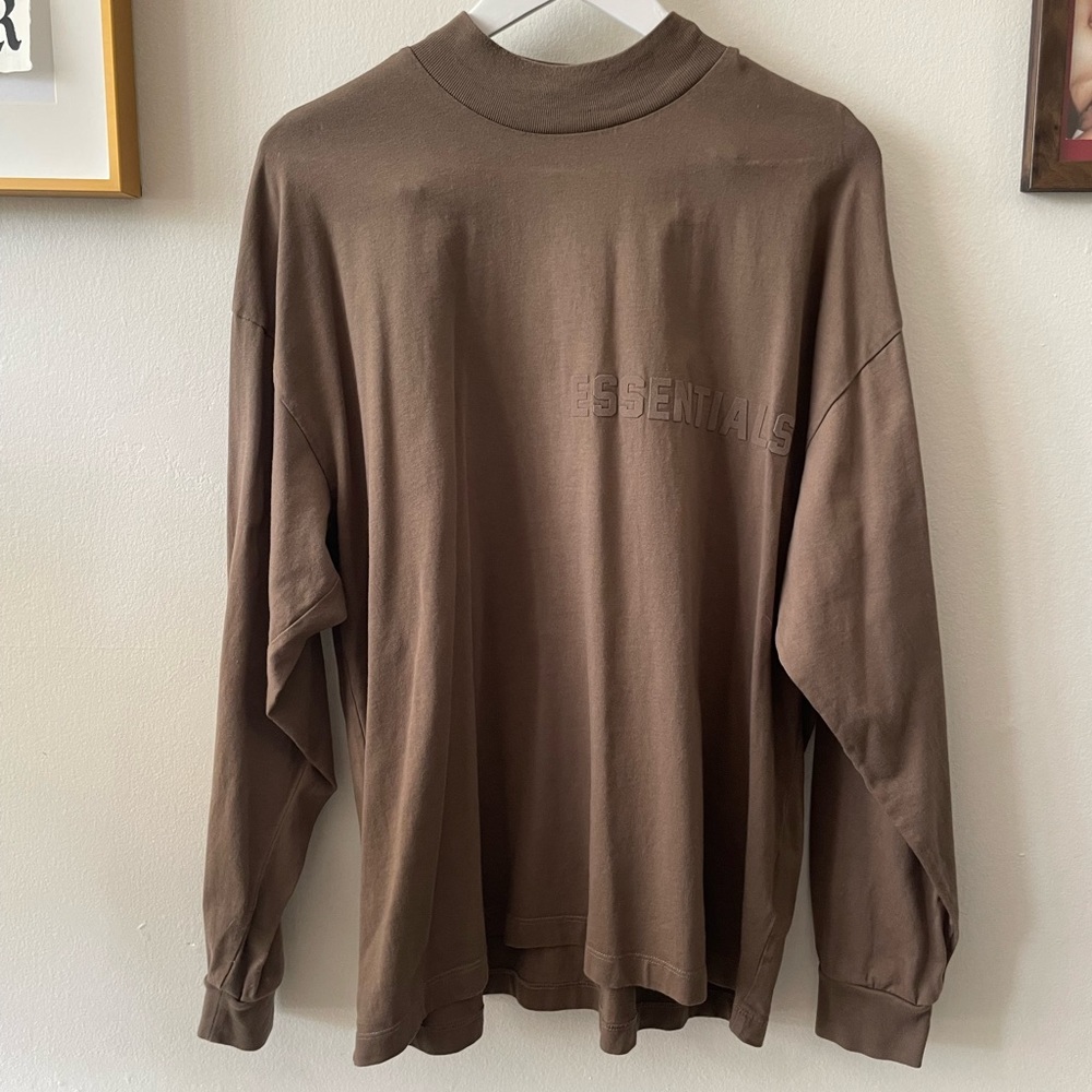 Fear of God Essentials Long Sleeve Tee Size S